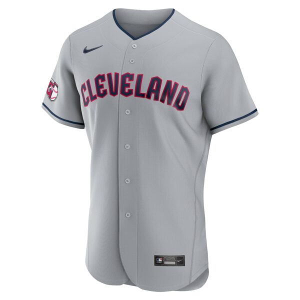 Men’s Cleveland Guardians Nike Gray 2023 Jackie Robinson Day Authentic Jersey