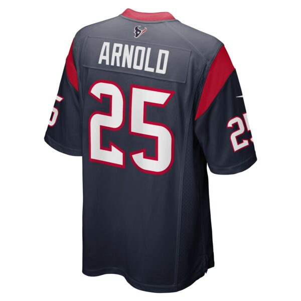 Men’s Houston Texans Grayland Arnold Nike Navy Team Game Jersey