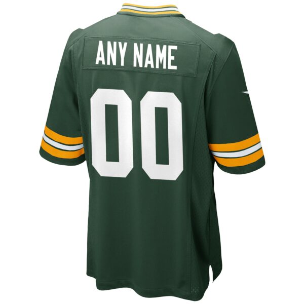 Men’s Green Bay Packers Nike Green Custom Game Jersey