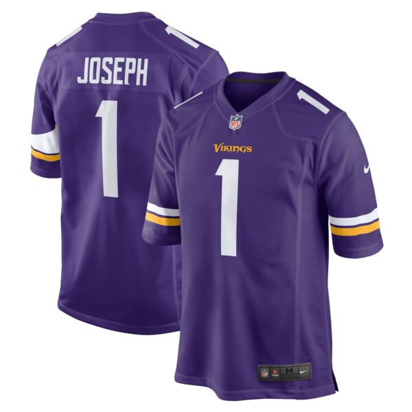 Men’s Minnesota Vikings Greg Joseph Nike Purple Game Jersey