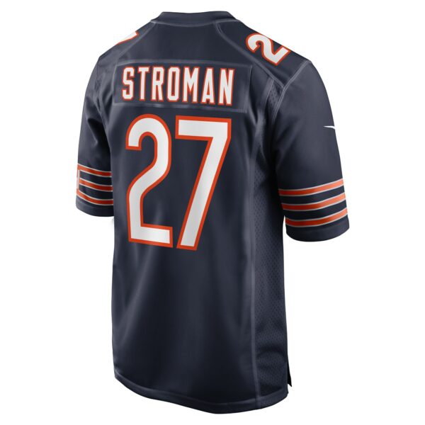 Men’s Chicago Bears Greg Stroman Nike Navy Team Game Jersey