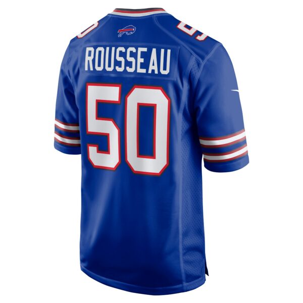 Men’s Buffalo Bills Gregory Rousseau Nike Royal Game Player Jersey