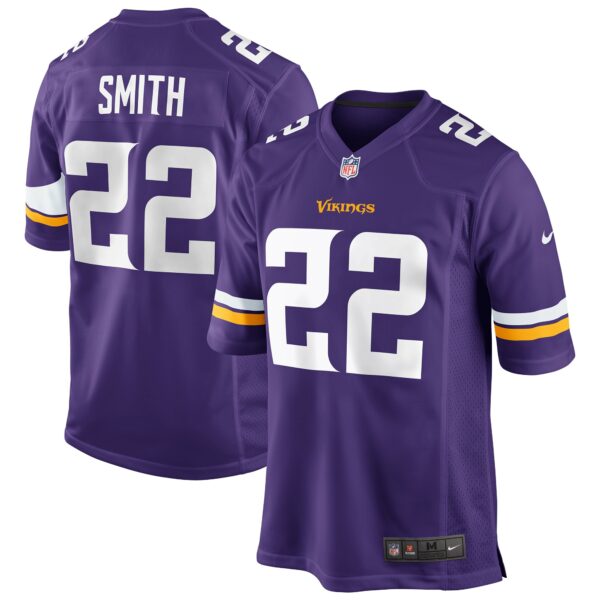 Men’s Minnesota Vikings Harrison Smith Nike Purple Game Jersey