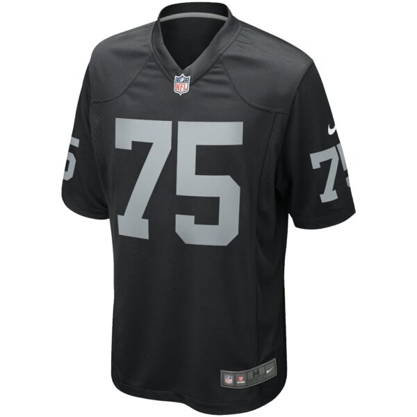 Men’s Las Vegas Raiders Howie Long Nike Black Game Retired Player Jersey