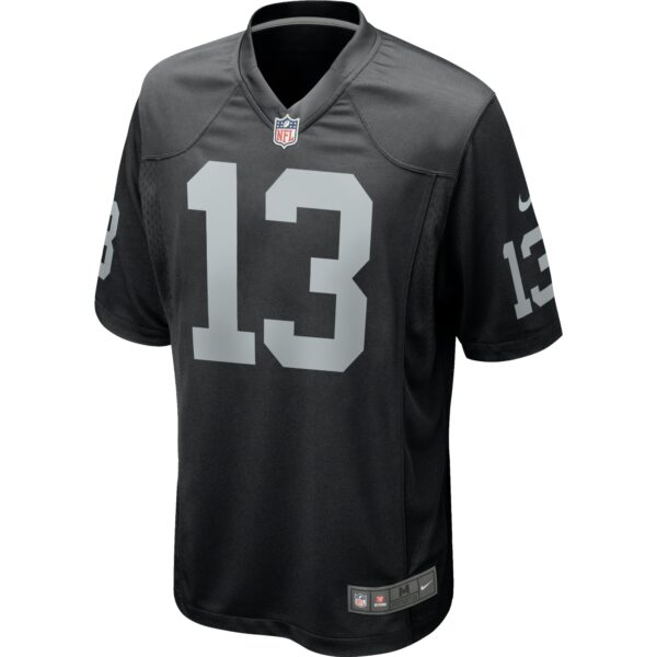 Men’s Las Vegas Raiders Hunter Renfrow Nike Black Game Player Jersey