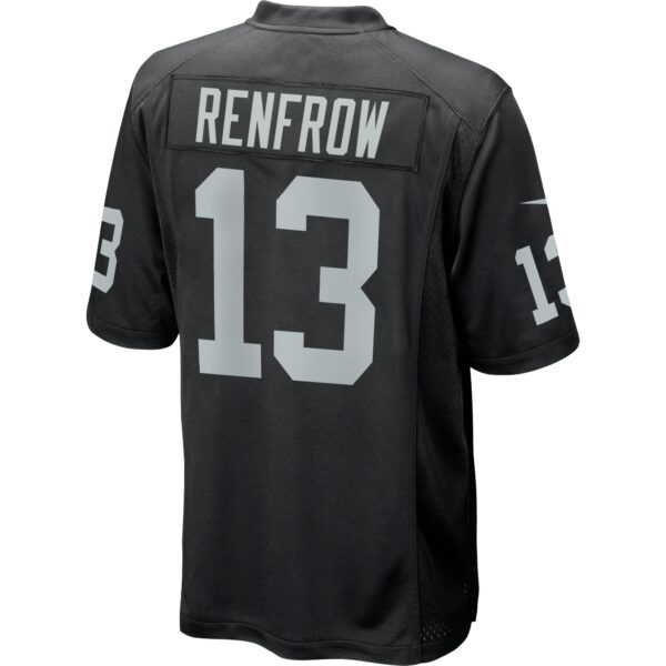 Men’s Las Vegas Raiders Hunter Renfrow Nike Black Game Player Jersey