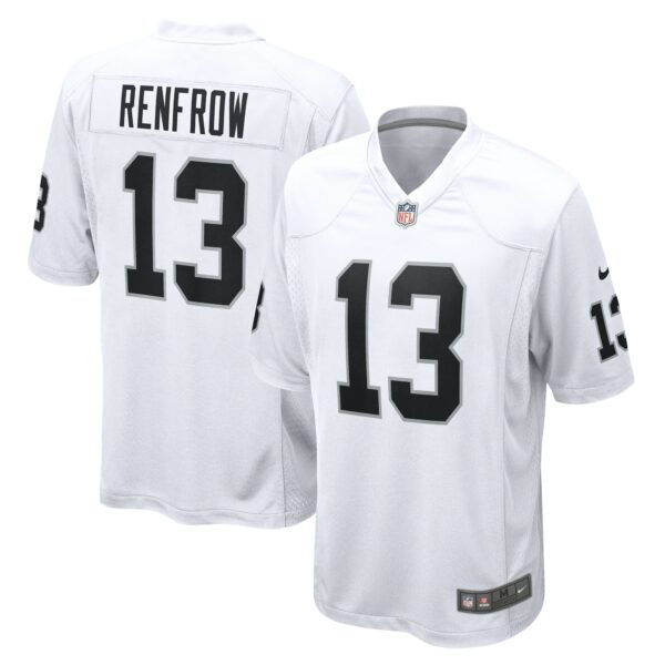 Men’s Las Vegas Raiders Hunter Renfrow Nike White Game Player Jersey