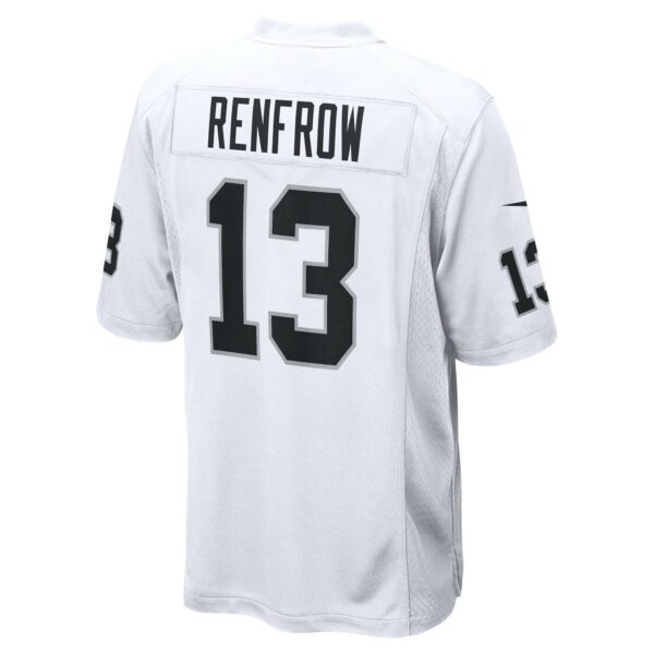 Men’s Las Vegas Raiders Hunter Renfrow Nike White Game Player Jersey