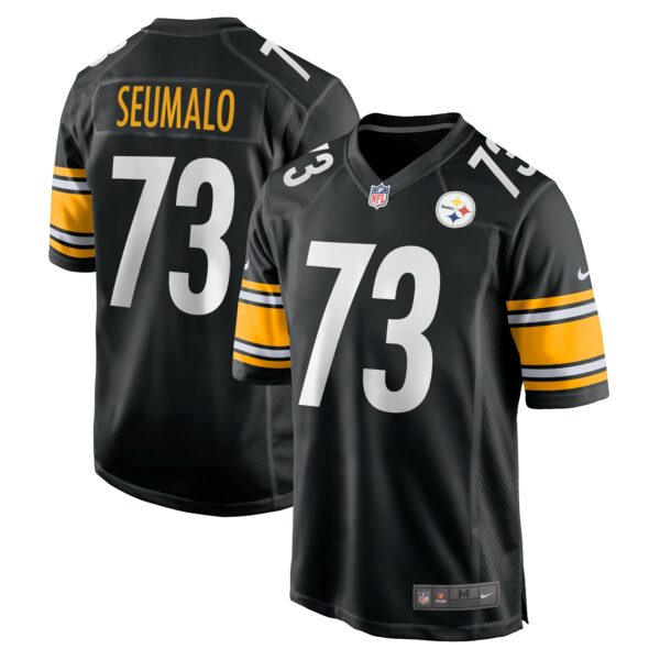 Men’s Pittsburgh Steelers Isaac Seumalo Nike Black Game Jersey