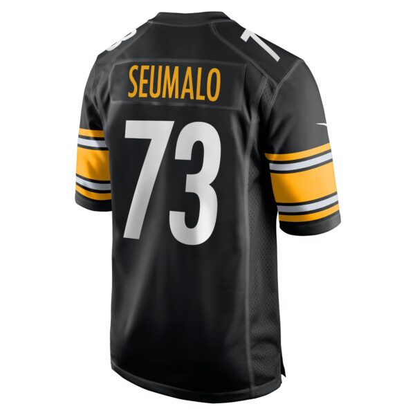 Men’s Pittsburgh Steelers Isaac Seumalo Nike Black Game Jersey