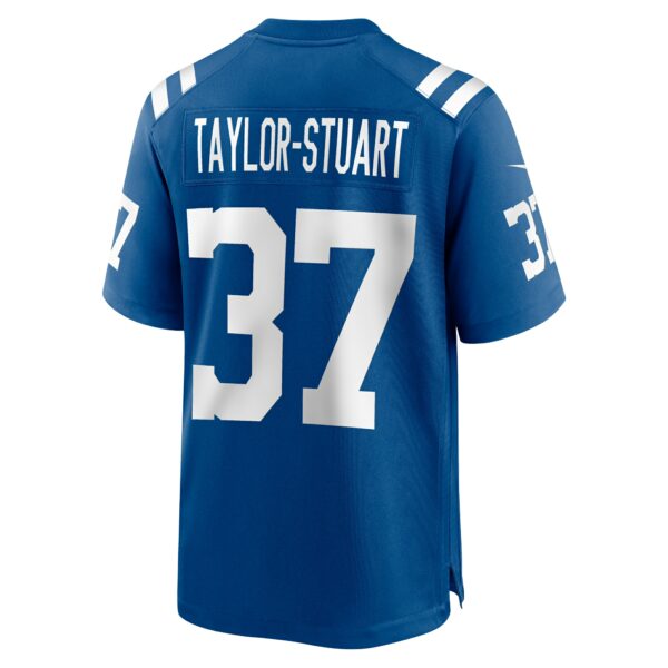 Men’s Indianapolis Colts Isaac Taylor-Stuart Nike Royal Team Game Jersey