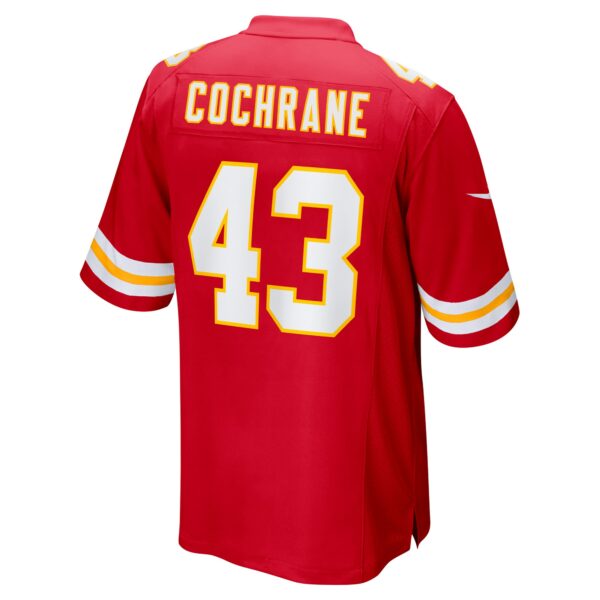 Men’s Kansas City Chiefs Jack Cochrane Nike Red Game Player Jersey