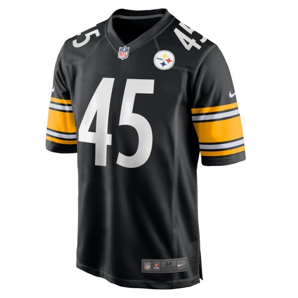 Men’s Pittsburgh Steelers Jack Colletto Nike Black Game Jersey