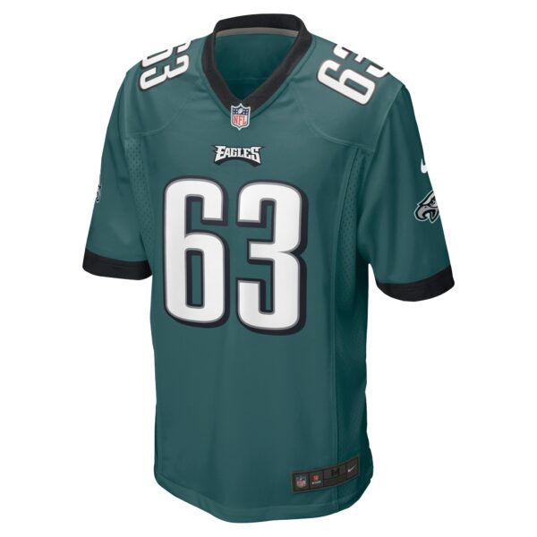 Men’s Philadelphia Eagles Jack Driscoll Nike Midnight Green Game Jersey