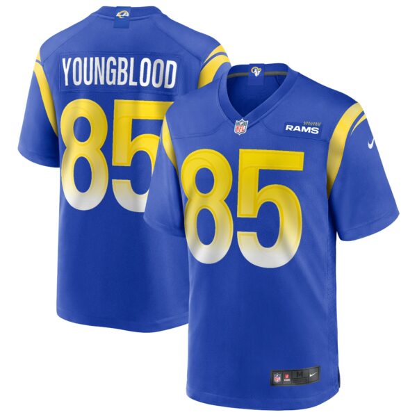 Men’s Los Angeles Rams Jack Youngblood Nike Royal Game Retired Player Jersey