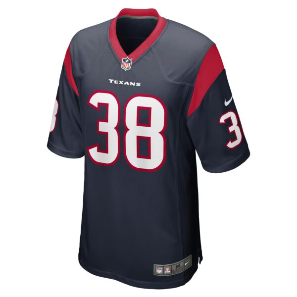 Men’s Houston Texans Jacobi Francis Nike Navy Game Player Jersey