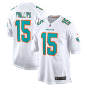 Men's Miami Dolphins Jaelan Phillips Nike White Game Jersey