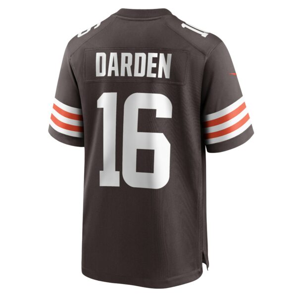 Men’s Cleveland Browns Jaelon Darden Nike Brown Team Game Jersey