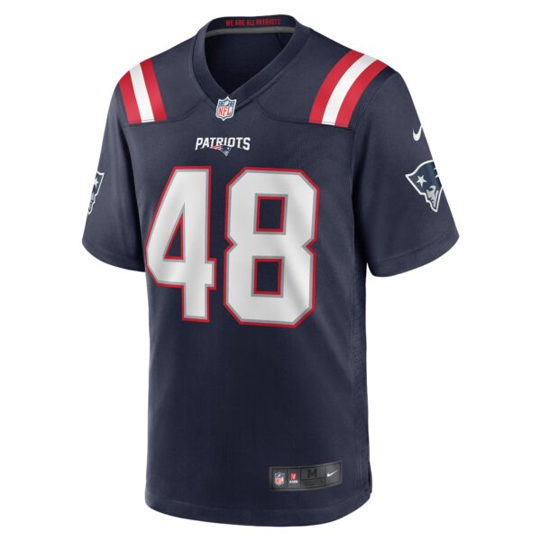 Men’s New England Patriots Jahlani Tavai Nike Navy Game Player Jersey