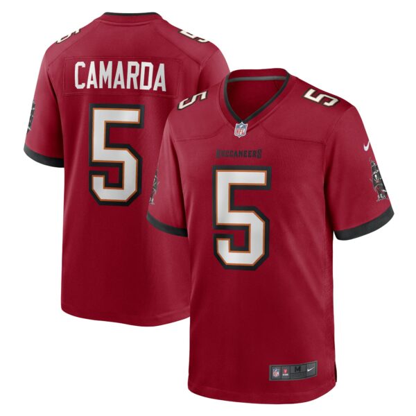 Men’s Tampa Bay Buccaneers Jake Camarda Nike Red Game Player Jersey