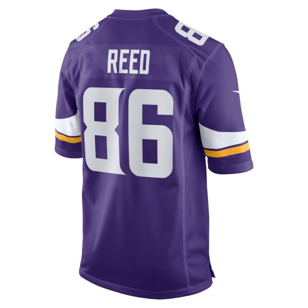 Men’s Minnesota Vikings Jake Reed Nike Purple Retired Player Game Jersey