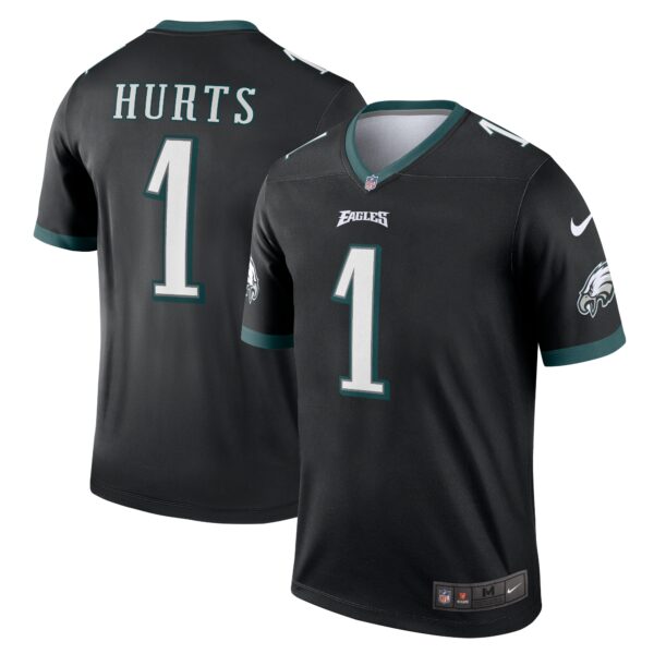 Men’s Philadelphia Eagles Jalen Hurts Nike Black Legend Jersey