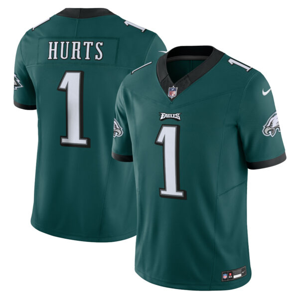 Men’s Philadelphia Eagles Jalen Hurts Nike Green Vapor F.U.S.E. Limited Jersey