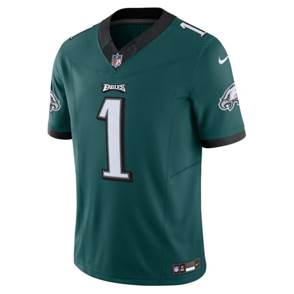 Men’s Philadelphia Eagles Jalen Hurts Nike Green Vapor F.U.S.E. Limited Jersey