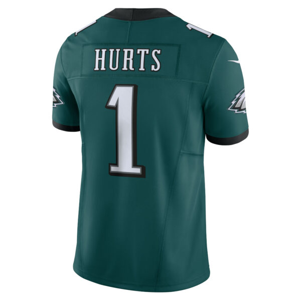 Men’s Philadelphia Eagles Jalen Hurts Nike Green Vapor F.U.S.E. Limited Jersey