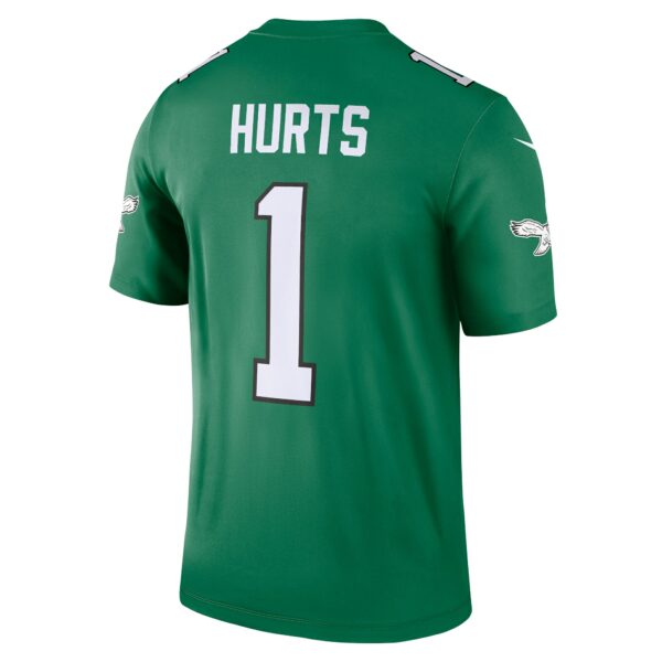 Men’s Philadelphia Eagles Jalen Hurts Nike Kelly Green Alternate Legend Player Jersey