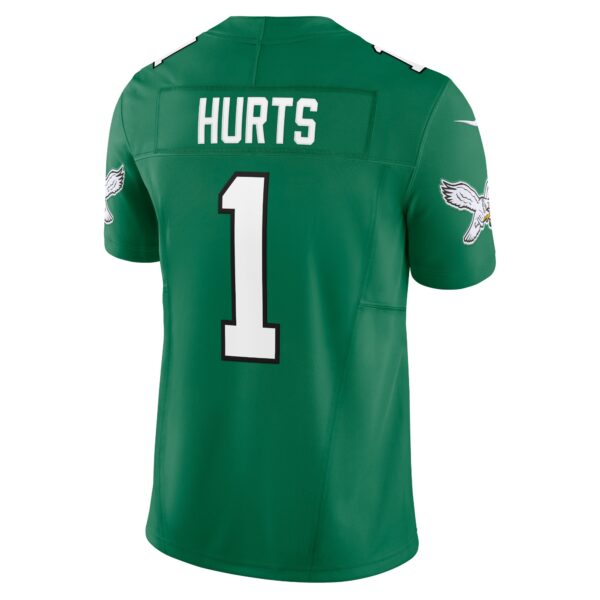 Men’s Philadelphia Eagles Jalen Hurts Nike Kelly Green Vapor F.U.S.E. Limited Jersey