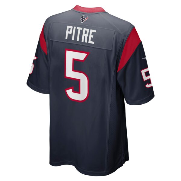 Men’s Houston Texans Jalen Pitre Nike Navy Game Player Jersey