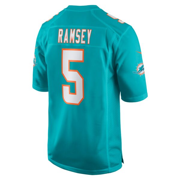 Men’s Miami Dolphins Jalen Ramsey Nike Aqua Team Color Game Jersey