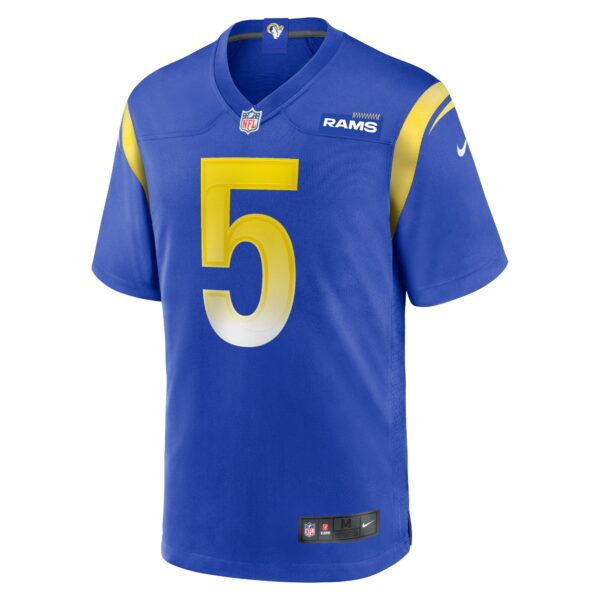 Men’s Los Angeles Rams Jalen Ramsey Nike Royal Team Game Jersey