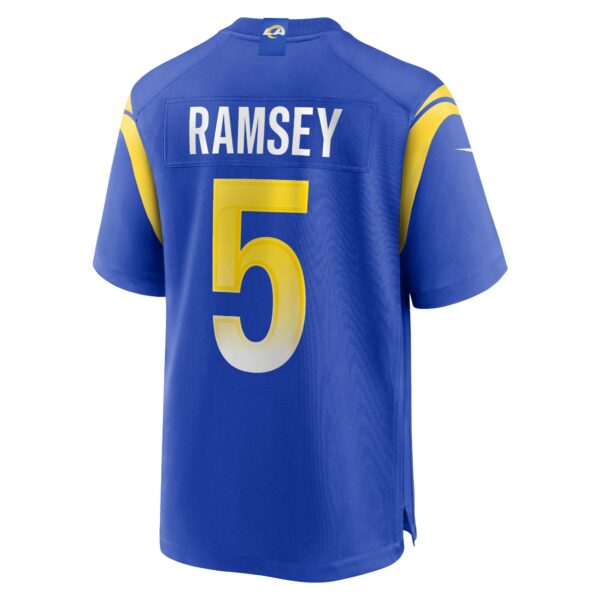 Men’s Los Angeles Rams Jalen Ramsey Nike Royal Team Game Jersey