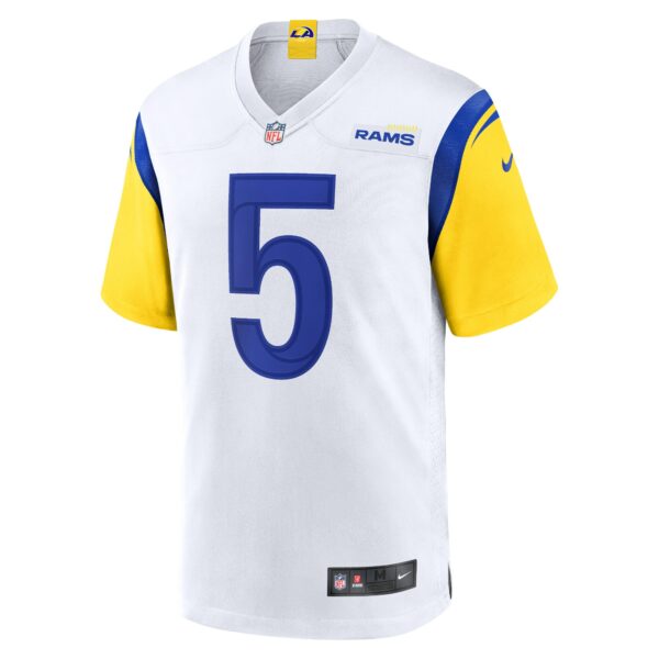 Men’s Los Angeles Rams Jalen Ramsey Nike White Alternate Game Jersey