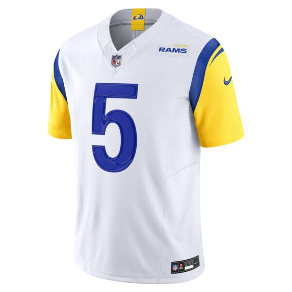 Men’s Los Angeles Rams Jalen Ramsey Nike White Vapor F.U.S.E. Limited Jersey