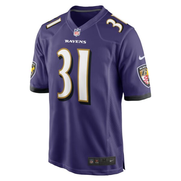 Men’s Baltimore Ravens Jamal Lewis Nike Purple Retired Player Game Jersey