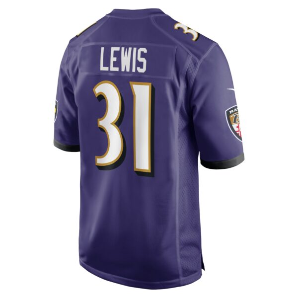 Men’s Baltimore Ravens Jamal Lewis Nike Purple Retired Player Game Jersey