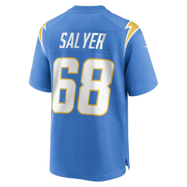 Men’s Los Angeles Chargers Jamaree Salyer Nike Powder Blue Game Player Jersey