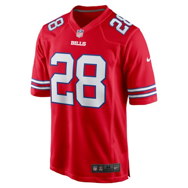 Men’s Buffalo Bills James Cook Nike Red Alternate Game Jersey