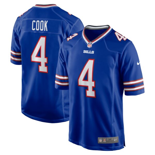 Men’s Buffalo Bills James Cook Nike Royal Game Player Jersey