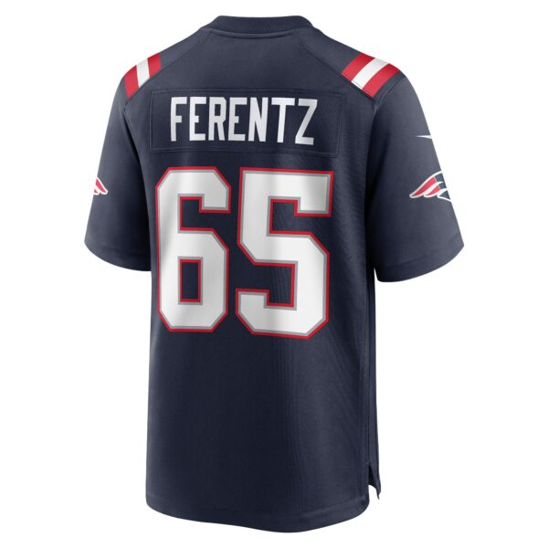 Men’s New England Patriots James Ferentz Nike Navy Game Jersey