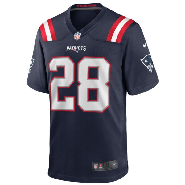 Men’s New England Patriots James White Nike Navy Game Player Jersey