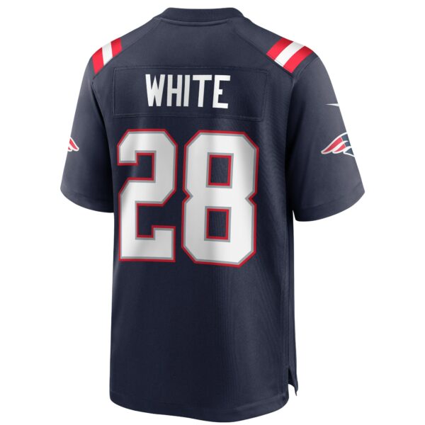 Men’s New England Patriots James White Nike Navy Game Player Jersey