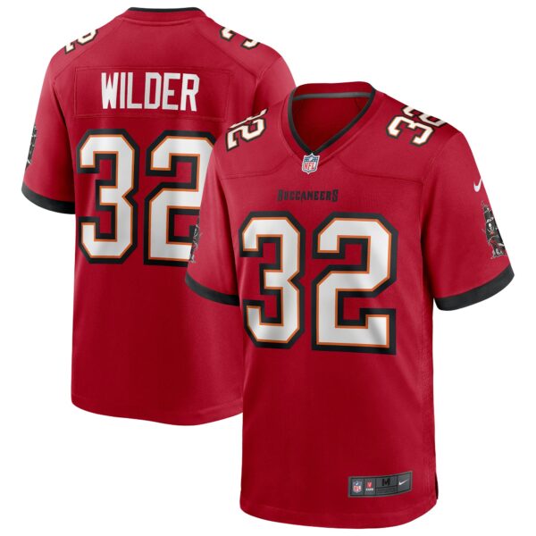 Men’s Tampa Bay Buccaneers James Wilder Nike Red Game Retired Player Jersey