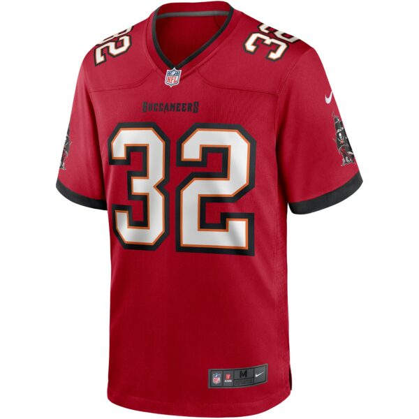 Men’s Tampa Bay Buccaneers James Wilder Nike Red Game Retired Player Jersey