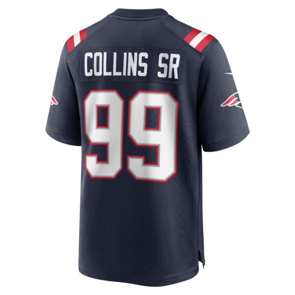 Men’s New England Patriots Jamie Collins Sr. Nike Navy Home Game Player Jersey