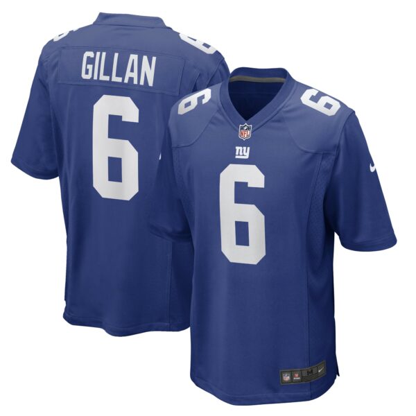 Men’s New York Giants Jamie Gillan Nike Royal Game Player Jersey