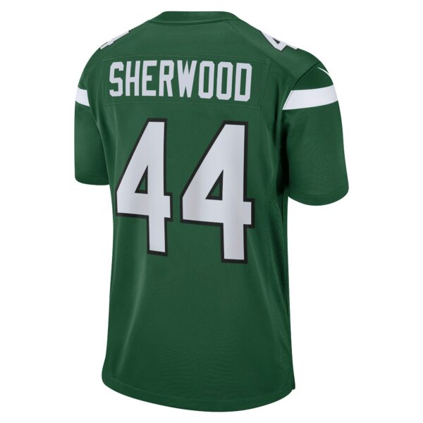 Men’s New York Jets Jamien Sherwood Nike Gotham Green Game Jersey